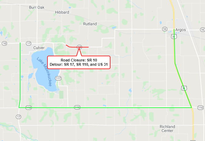 State Road 10 to be closed to replace culverts